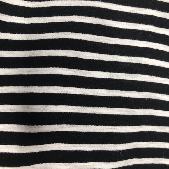 Old Navy Fitted Striped Maternity Top Size Large Cotton Comfy Preppy Long Sleeve - Picture 9 of 13